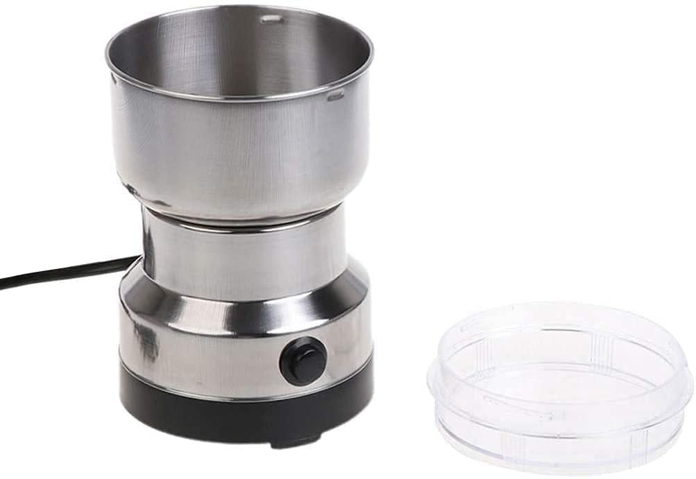RudyEmporium™ Electric Smash Machine, Multifunction Small Food Grinder Grain Grinder, Portable Coffee Bean Grinder
