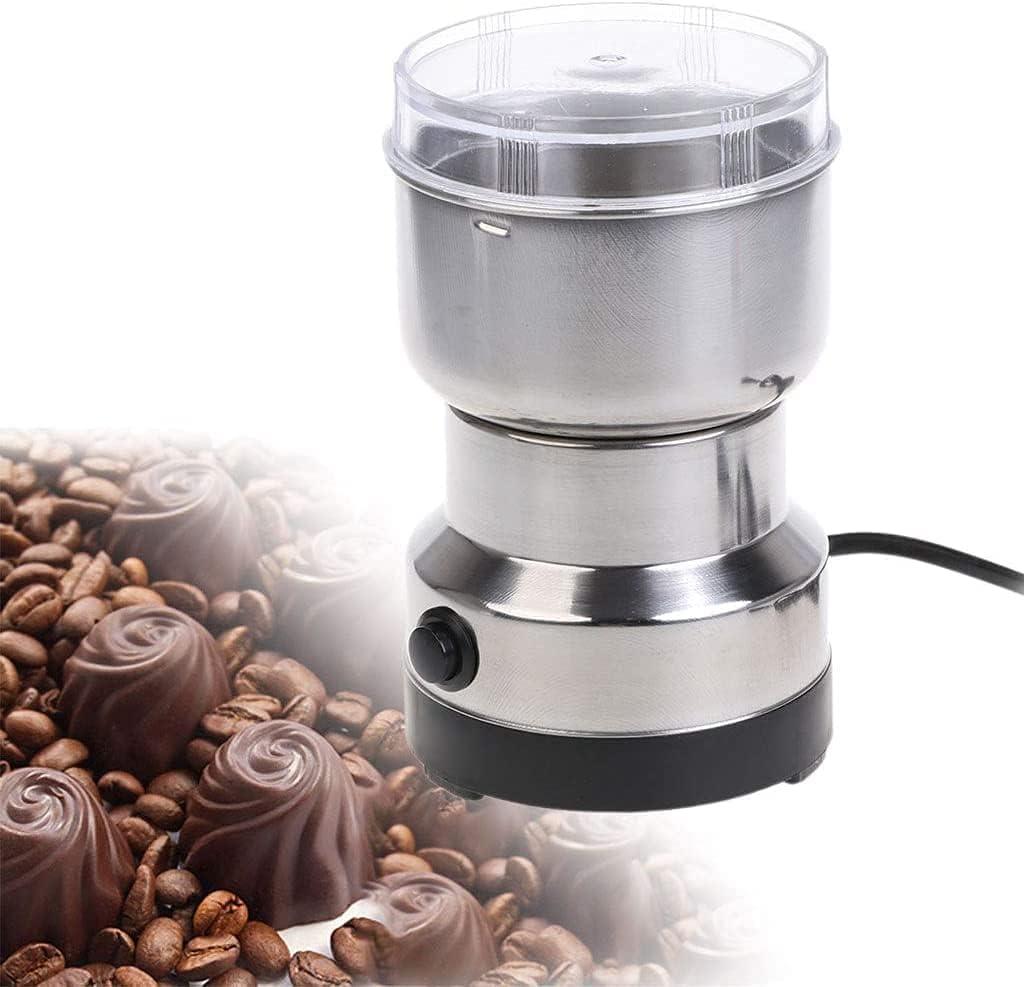 RudyEmporium™ Electric Smash Machine, Multifunction Small Food Grinder Grain Grinder, Portable Coffee Bean Grinder