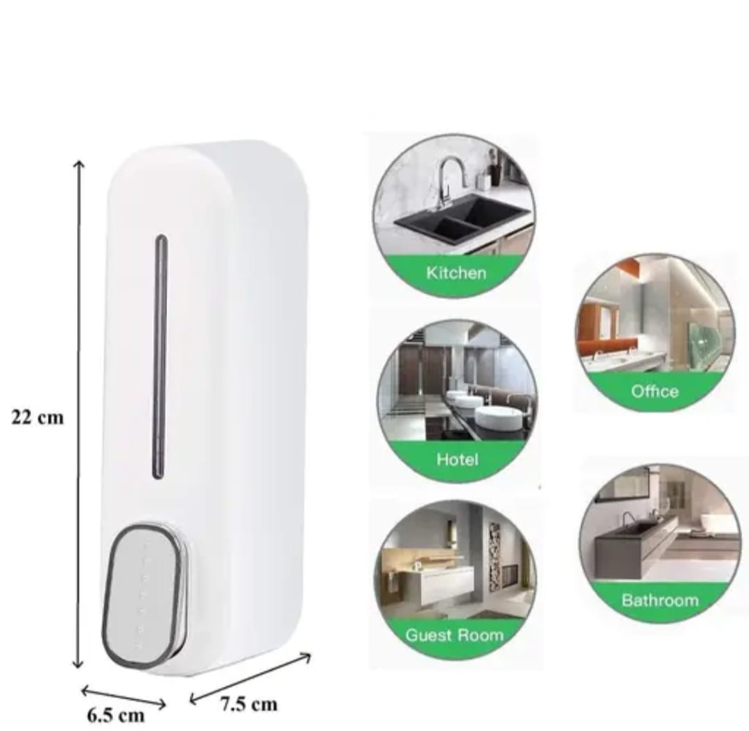 RudyEmporium™ Press Wall-Mounted Dispenser Soap Manual